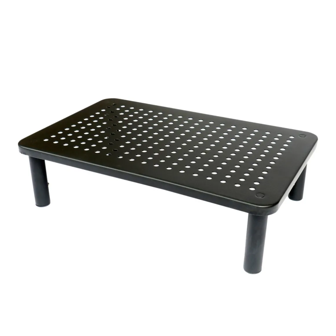 Stehtisch Monitorständer 37 x 23.5 cm schwarz