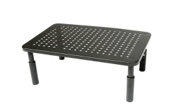 Stehtisch Monitorständer 37 x 23.5 cm schwarz