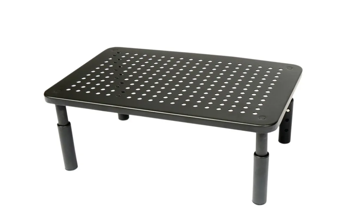 Stehtisch Monitorständer 37 x 23.5 cm schwarz