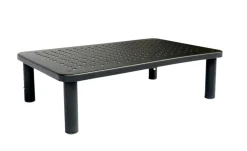 Stehtisch Monitorständer 37 x 23.5 cm schwarz