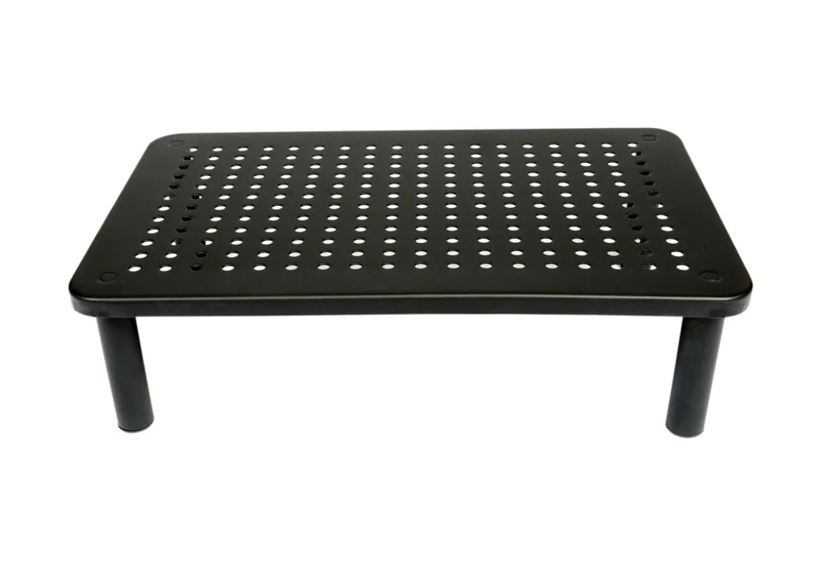 Stehtisch Monitorständer 37 x 23.5 cm schwarz