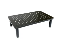 Stehtisch Monitorständer 37 x 23.5 cm schwarz