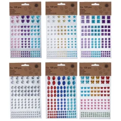 Sticker Aufkleber Set Diamant 120-teilig