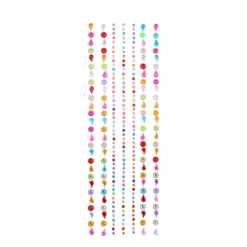 Sticker Aufkleber Set glänzend 443-teilig
