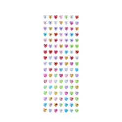 Sticker Aufkleber Set Herzen 119-teilig