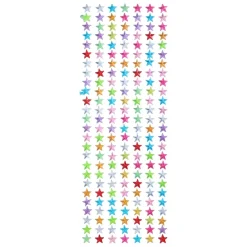 Sticker Aufkleber Set Sterne 182-teilig bunt