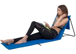 Strandmatte 2er Set blau