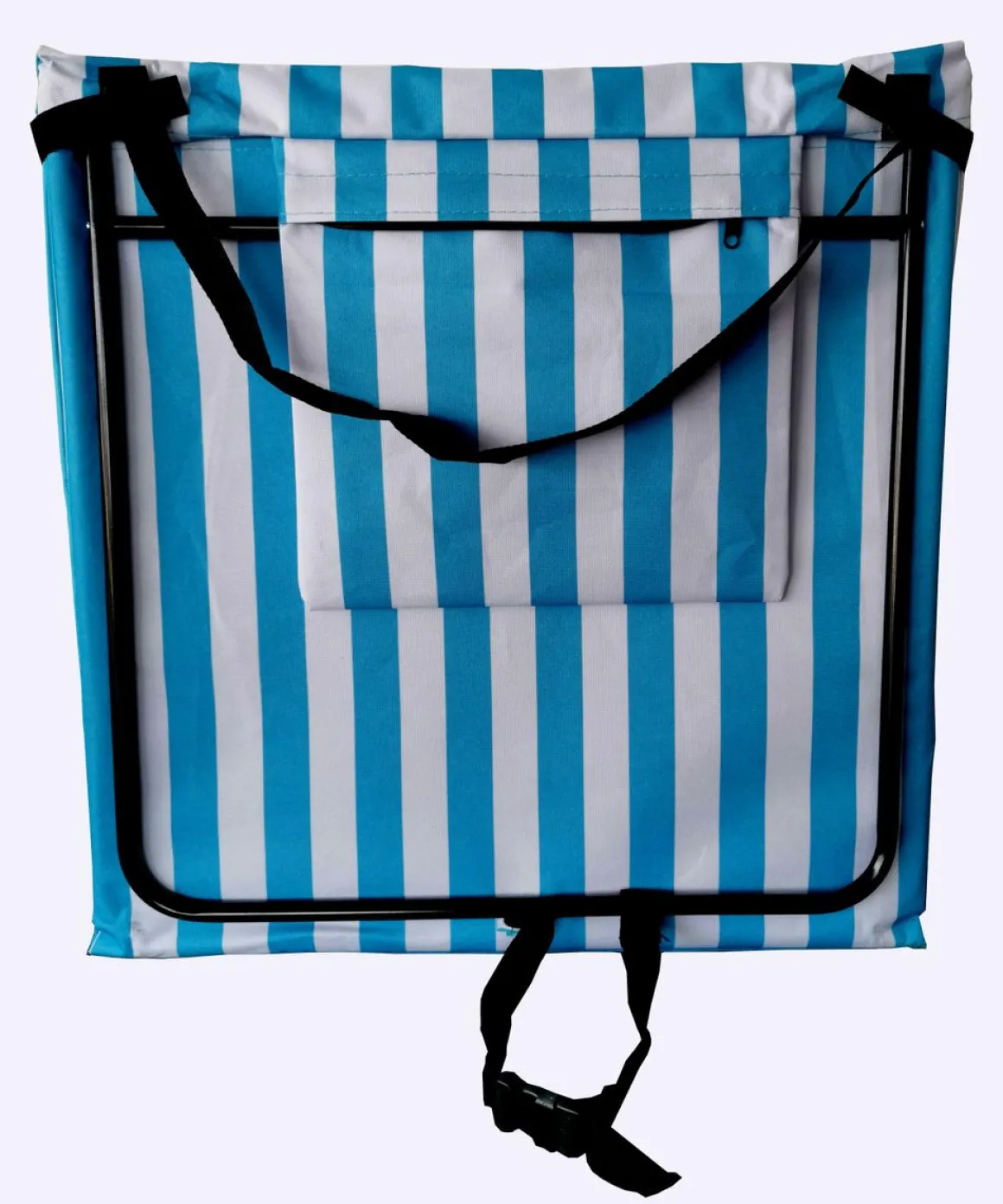 Strandmatte 2er Set blau/weiss