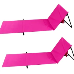 Strandmatte 2er Set pink