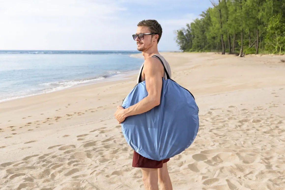 Strandmuschel Zelt Beach Quick 2