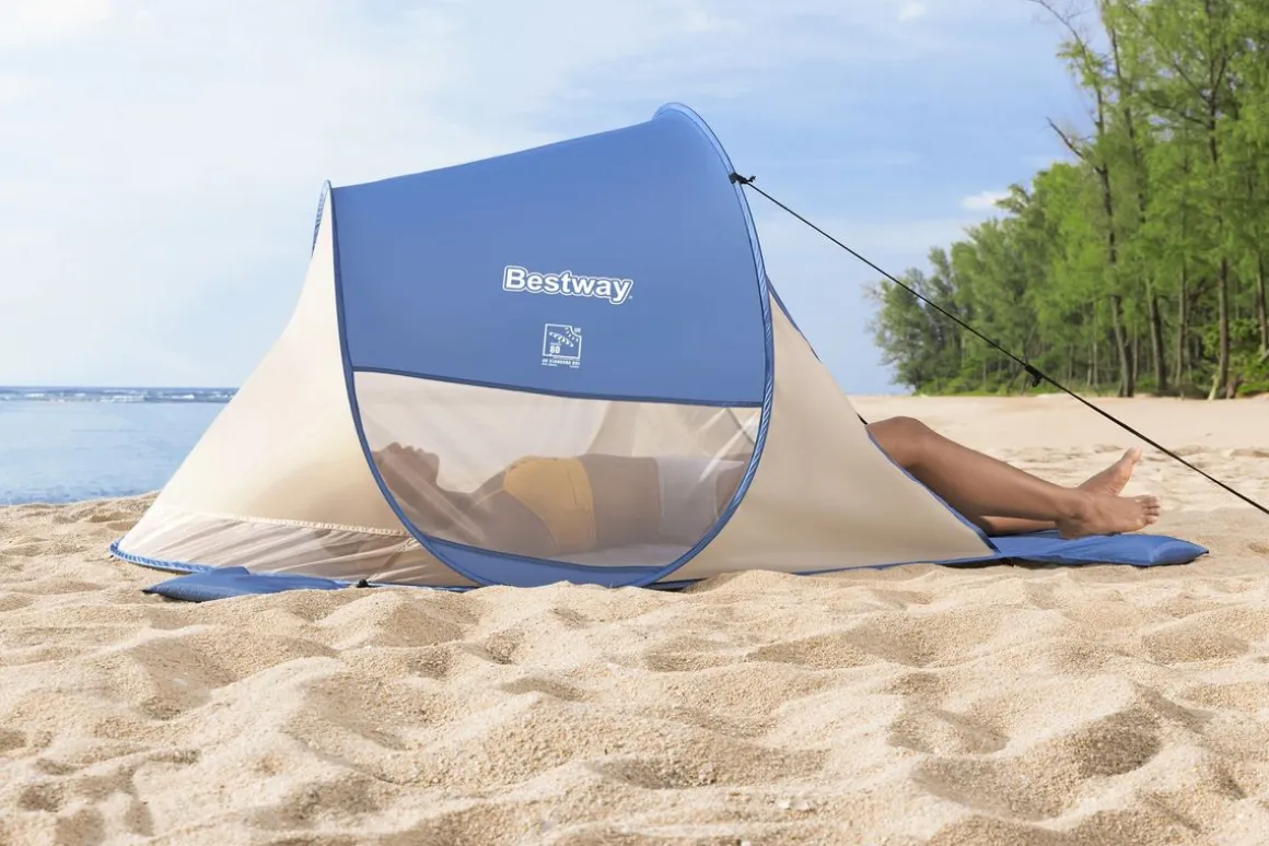 Strandmuschel Zelt Beach Quick 2