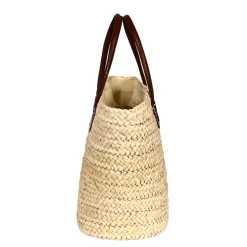 Strandtasche Korbtasche DAISY beige | GONSER.CH