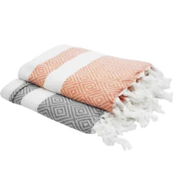 Strandtuch Baumwolle 100 x 180 cm 2er Set