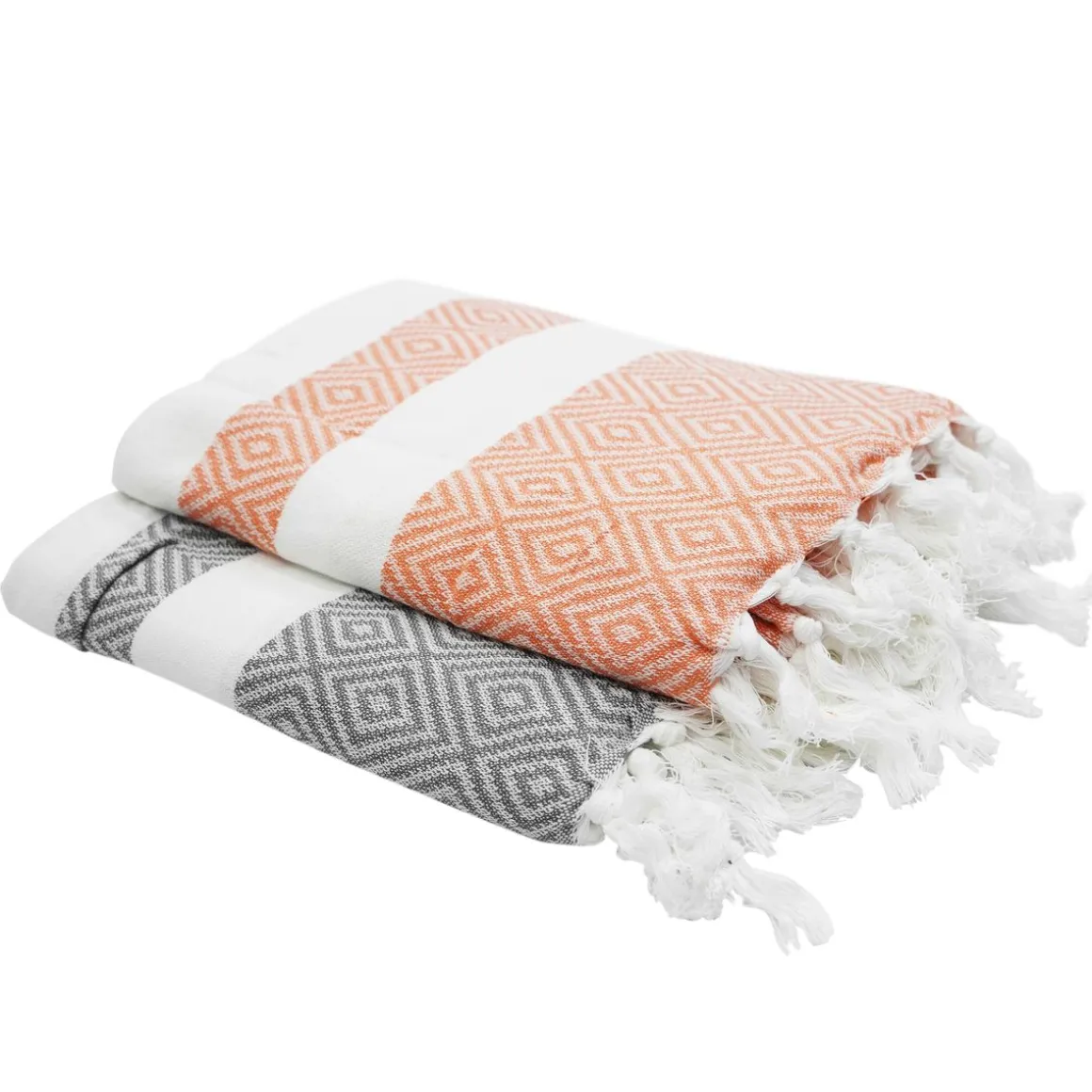 Strandtuch Baumwolle 100 x 180 cm 2er Set