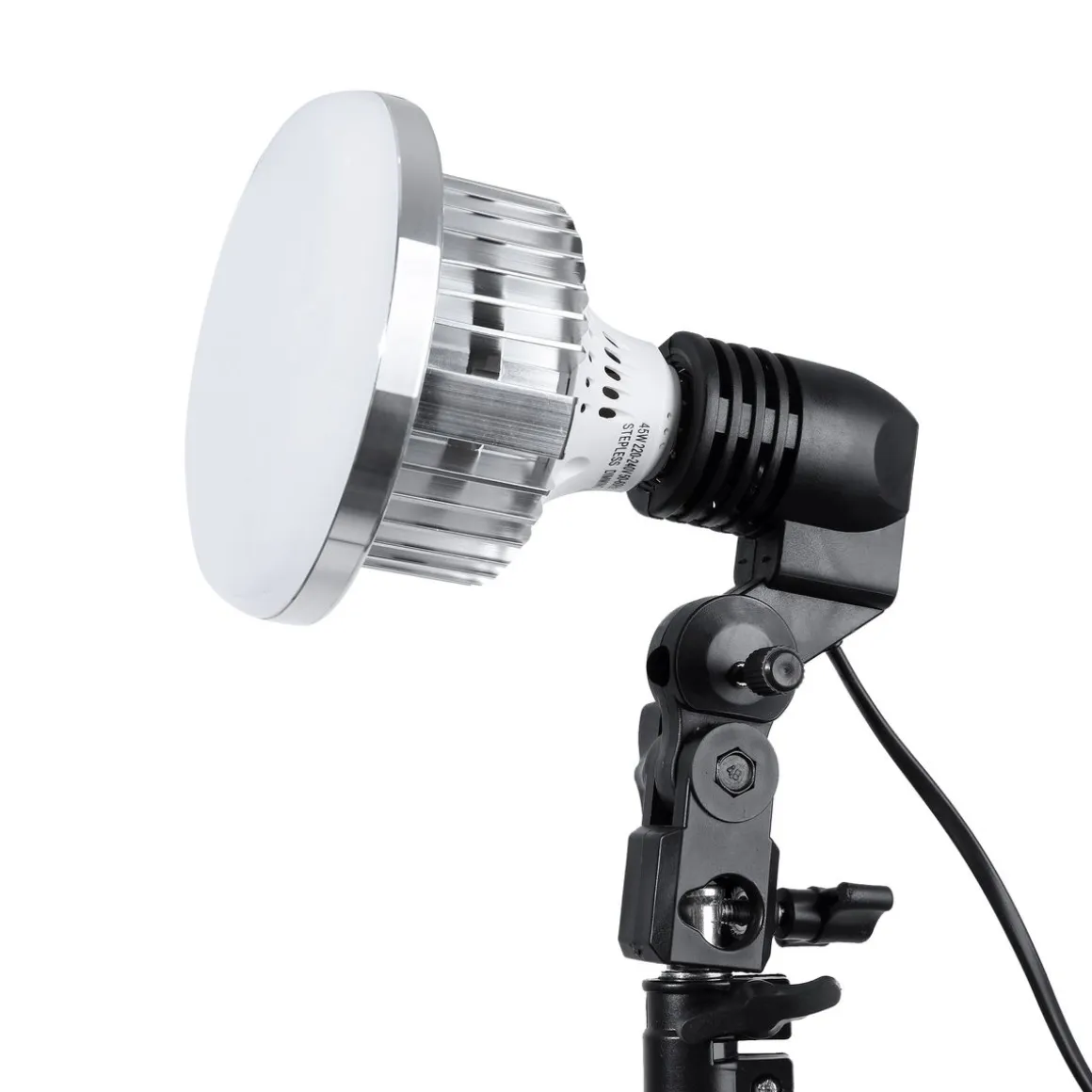Studioleuchte Schirm LED 2er Set