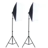 Studioleuchte Softbox LED 2er Set