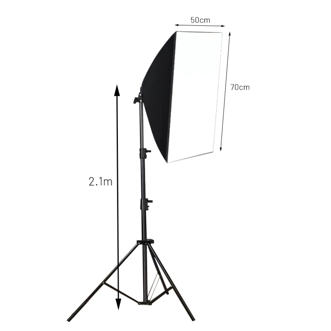Studioleuchte Softbox LED 2er Set
