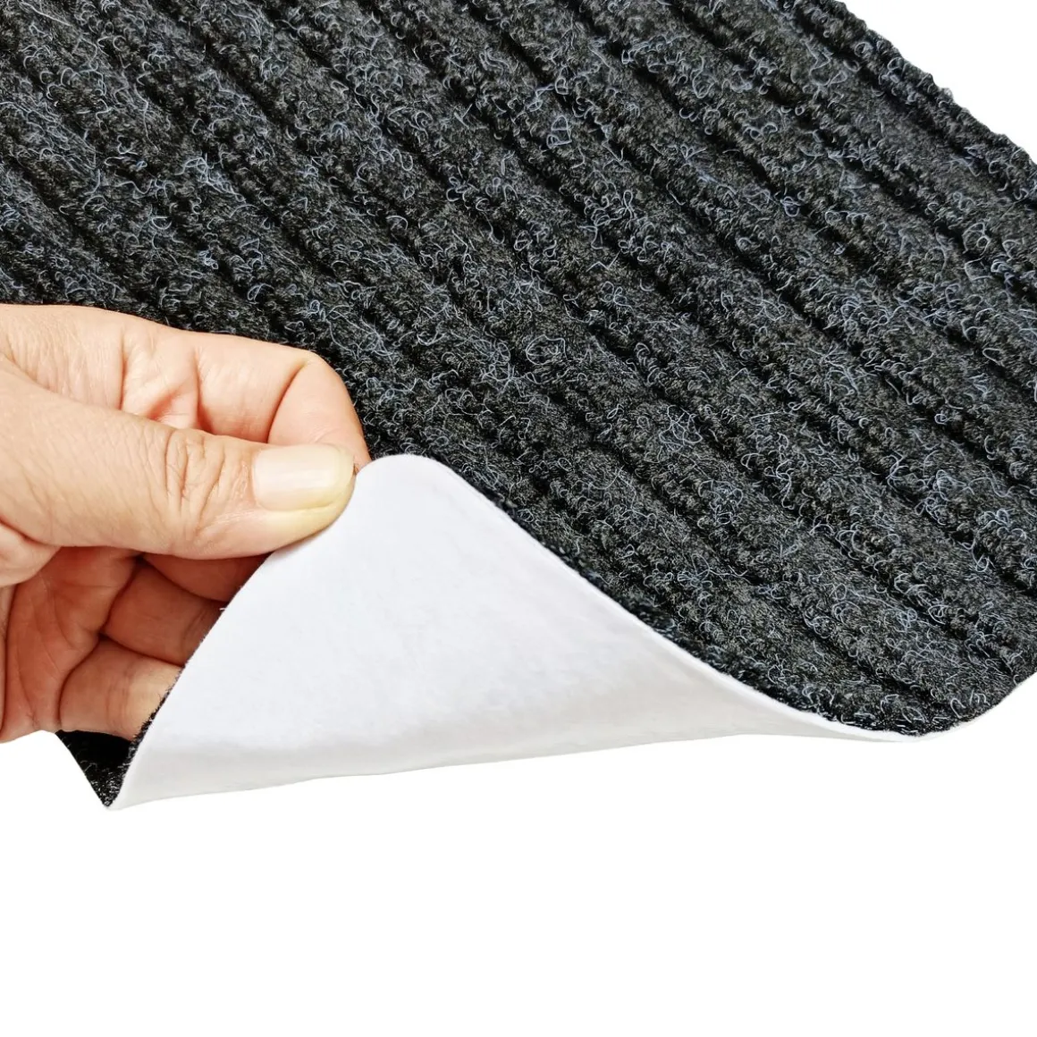 Stufenmatte selbstklebend 15er Set schwarz