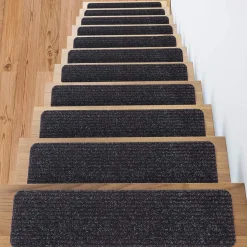 Stufenmatte selbstklebend 15er Set schwarz