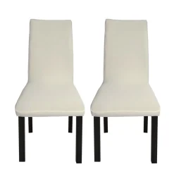 Stuhlbezug 2er Set beige