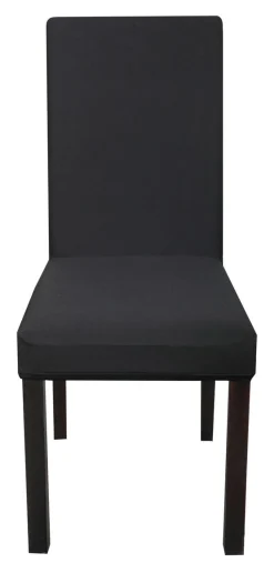 Stuhlbezug 2er Set schwarz