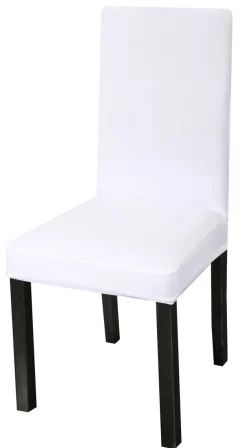 Stuhlbezug 2er Set weiss