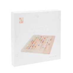 Sudoku Brettspiel Holz 20 x 20 cm natur