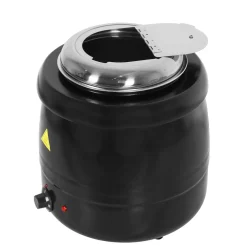 Suppentopf elektrisch 8L schwarz