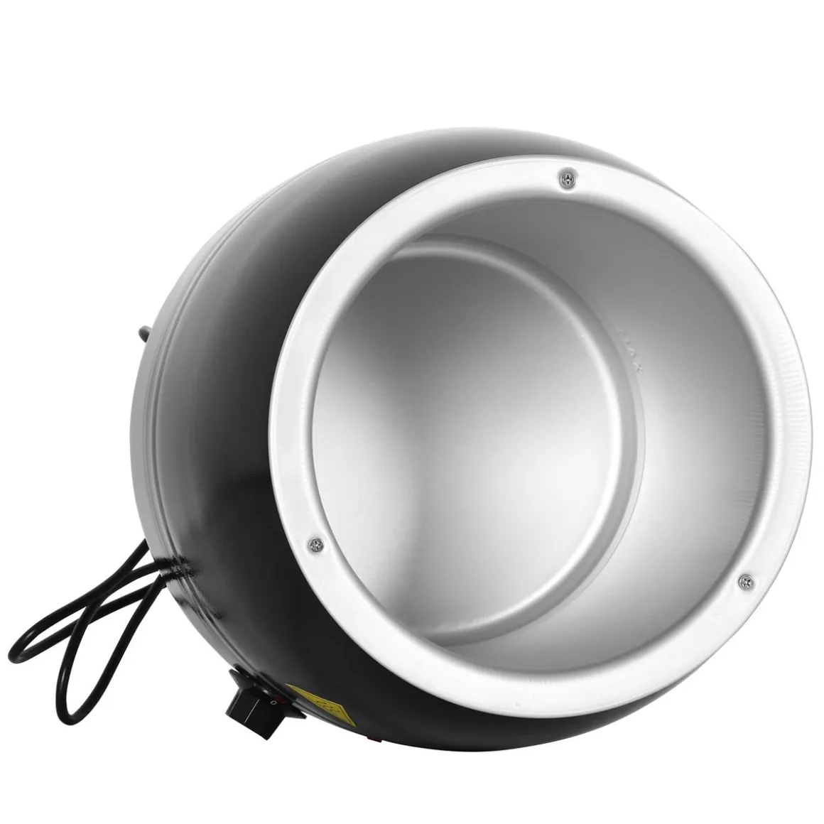 Suppentopf elektrisch 8L schwarz