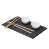 Sushi Set Schiefer 5-teilig