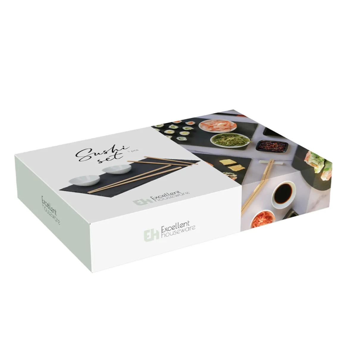 Sushi Set Schiefer 5-teilig