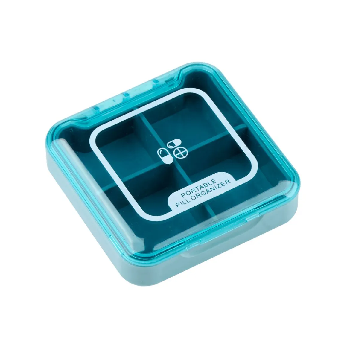 Tablettenbox 4 Fächer