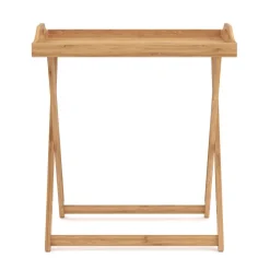 Tabletttisch Bambus TILLY klappbar 55 x 35 x 64 cm natur