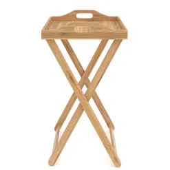 Tabletttisch Bambus TILLY klappbar 55 x 35 x 64 cm natur