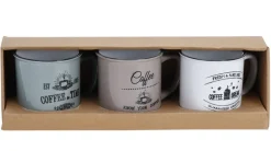 Tasse Porzellan 3er Set 330 ml