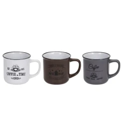 Tasse Porzellan 3er Set 330 ml