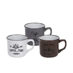 Tasse Porzellan 3er Set 180 ml