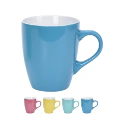 Tasse Set Steingut 390 ml 4-teilig