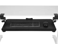 Tastaturablage ausziehbar 65 x 30 cm schwarz