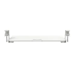Tastaturablage ausziehbar 65 x 30 cm weiss