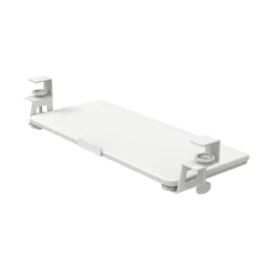 Tastaturablage ausziehbar 65 x 30 cm weiss