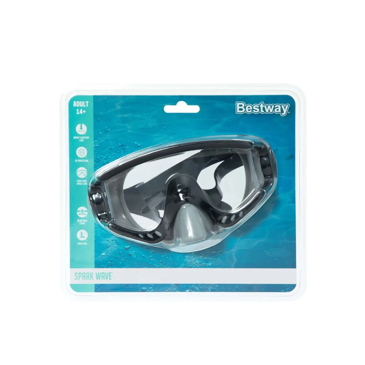 Taucherbrille Spark Wave 14+