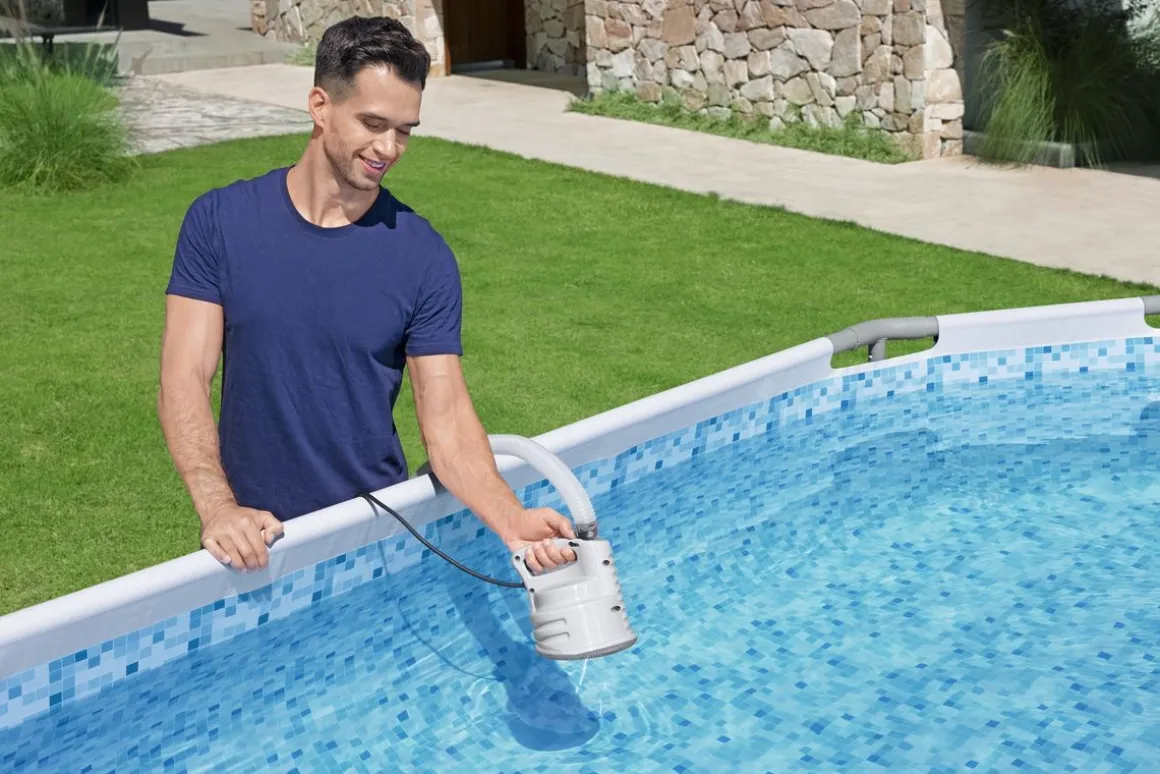 Tauchpumpe Ablasspumpe für Pools 3028 L/h