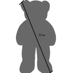 Teddybär 80 cm beige