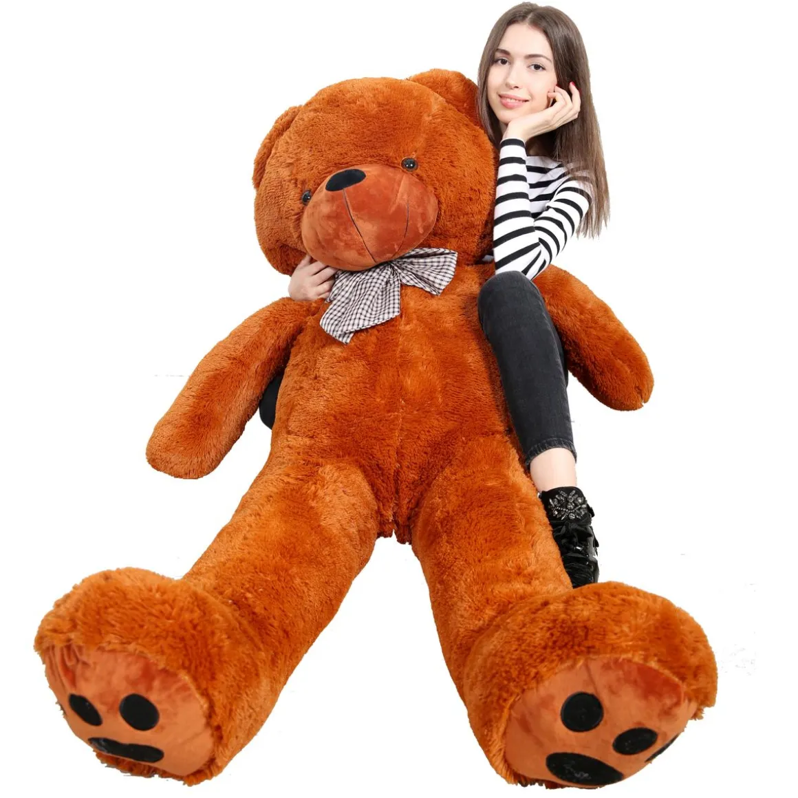 Teddybär XXL 160 cm braun