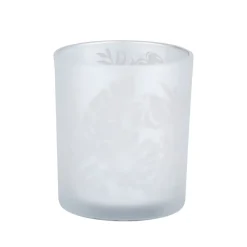 Teelichthalter Ostern Glas 7 x 8 cm