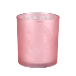 Teelichthalter Ostern Glas 7 x 8 cm