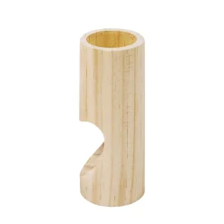Teelichthalter Set Holz 2-teilig natur