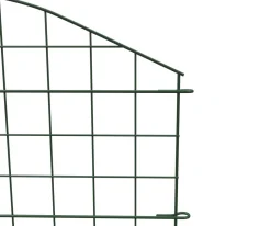 Teichzaun 78 x 77 cm 5er Set grün