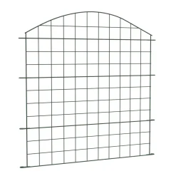 Teichzaun 78 x 77 cm 5er Set grün